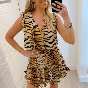 Tiger Print dress never worn! Tags still on